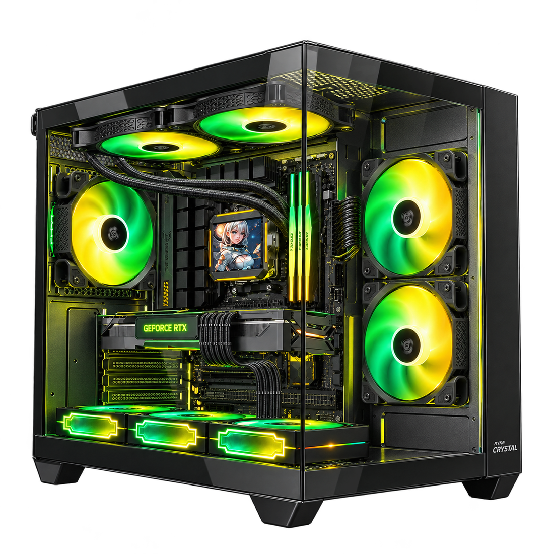 Computador da família ASTON, visto a três quartos